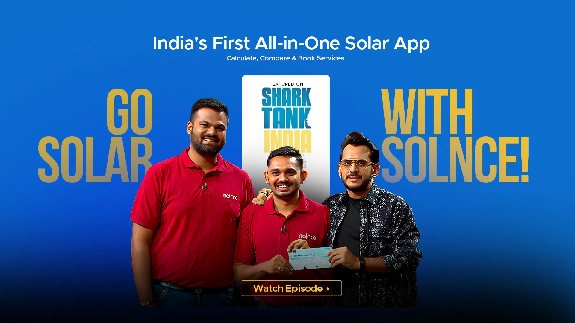 Solnce Energy founders on Shark Tank India